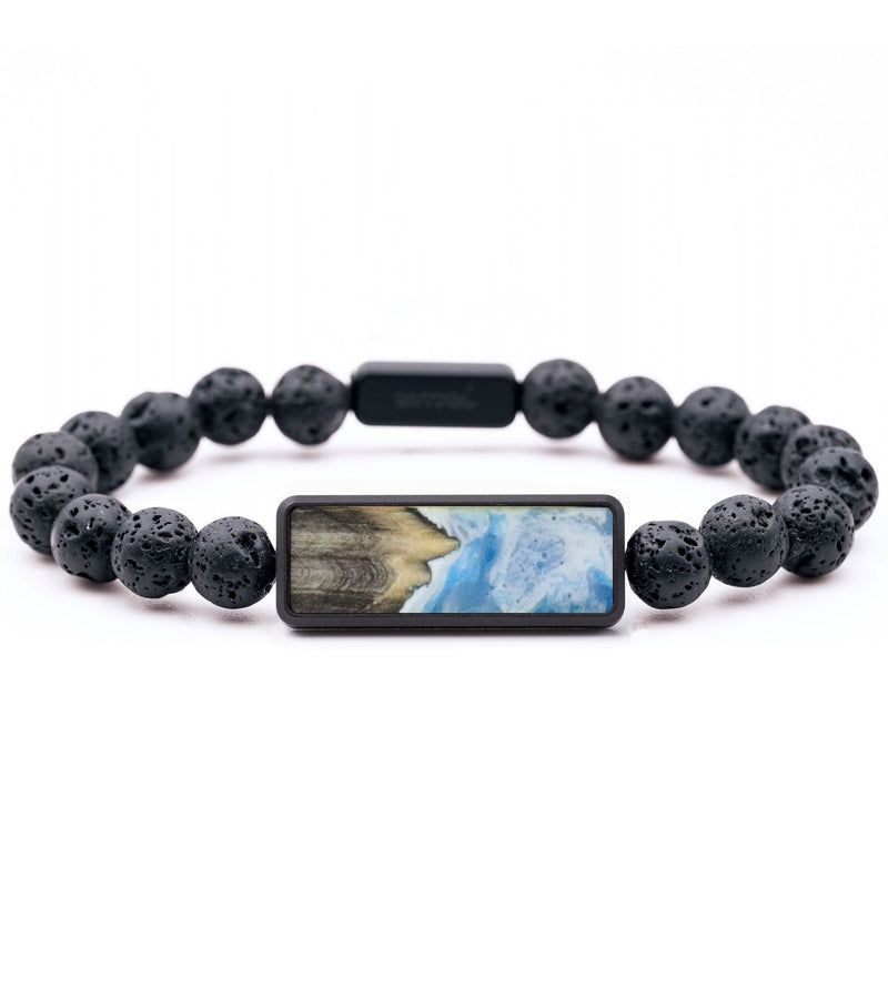 Lava Bead Wood Bracelet - Colson (Coastal, 815975)