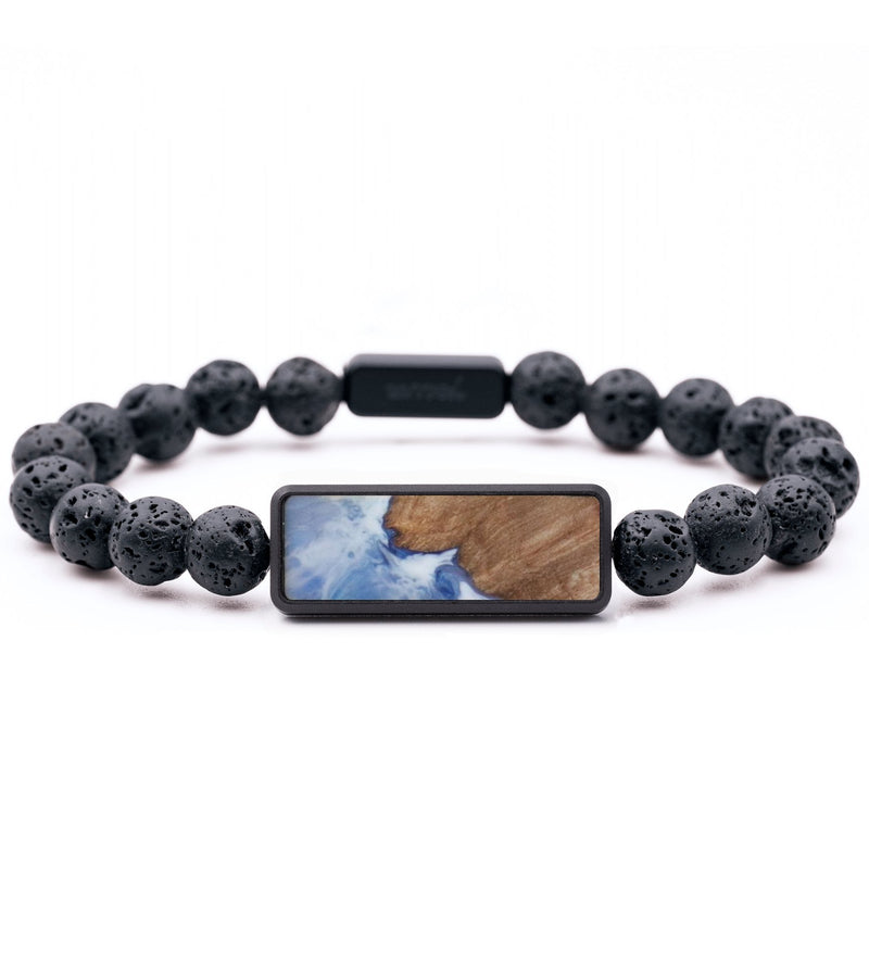 Lava Bead Wood Bracelet - Minnie (Coastal, 815991)