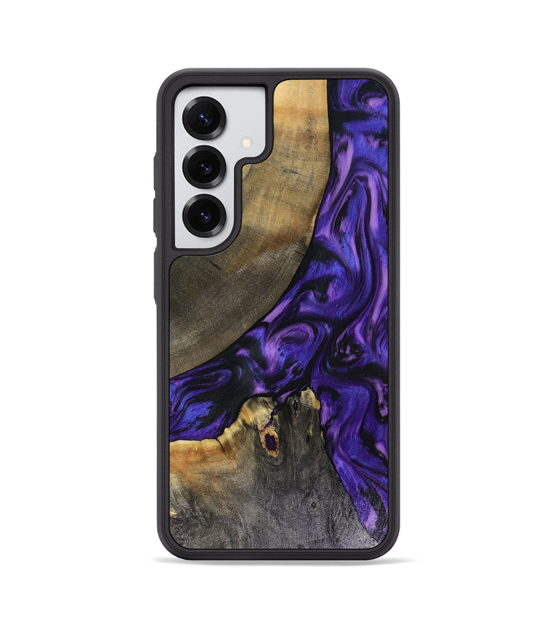 Galaxy S25 Wood Phone Case - Denisse (Purple, 816055)