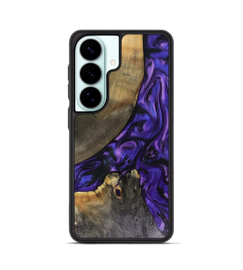 Galaxy S26 Wood Phone Case - Denisse (Purple, 816055)