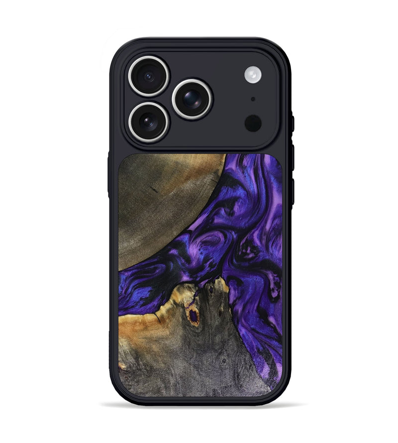 iPhone 17 Pro Wood Phone Case - Denisse (Purple, 816055)