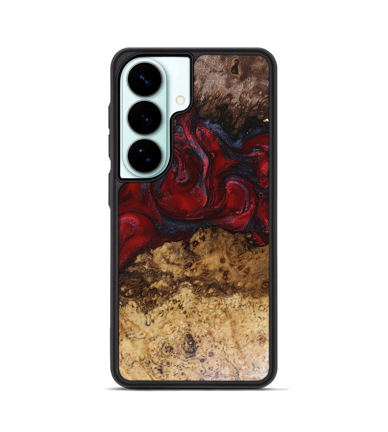 Galaxy S26 Wood Phone Case - Elina (Red, 816056)