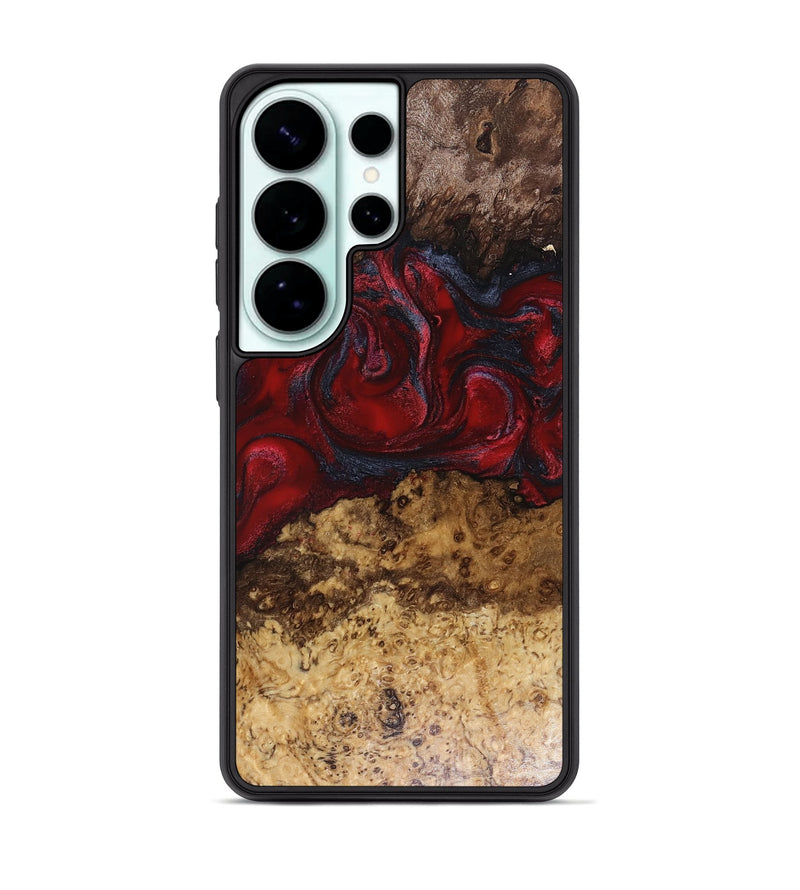 Galaxy S26 Ultra Wood Phone Case - Elina (Red, 816056)