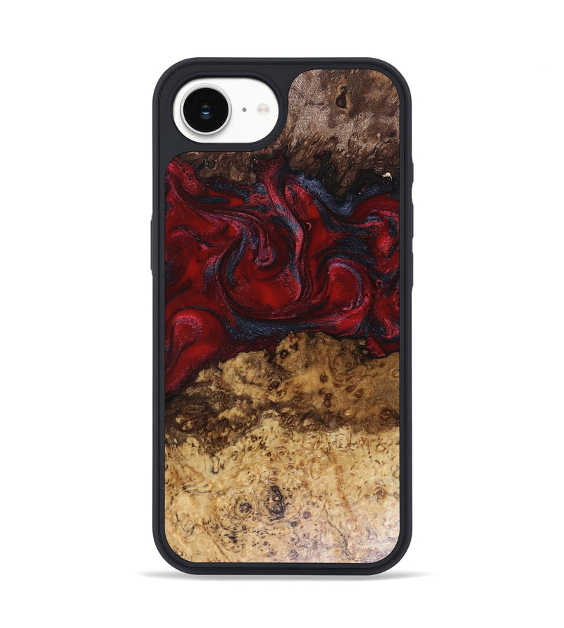 iPhone 17e Wood Phone Case - Elina (Red, 816056)