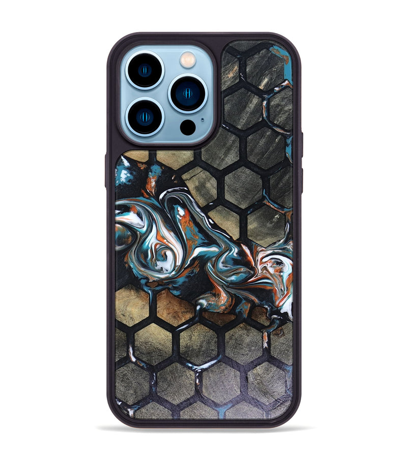 iPhone 14 Pro Max Wood Phone Case - Briana (Pattern, 816062)