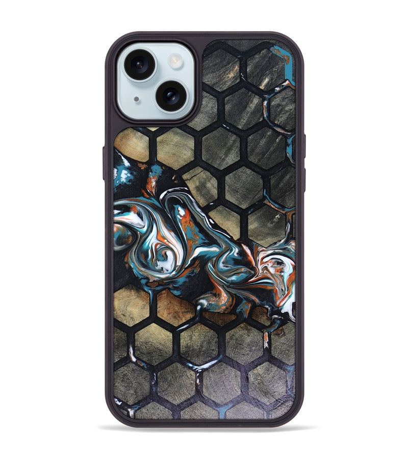 iPhone 15 Plus Wood Phone Case - Briana (Pattern, 816062)