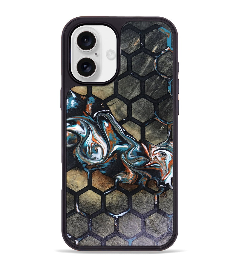 iPhone 16 Plus Wood Phone Case - Briana (Pattern, 816062)