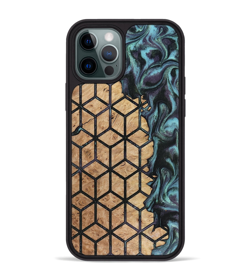 iPhone 12 Pro Max Wood Phone Case - Eiden (Pattern, 816064)