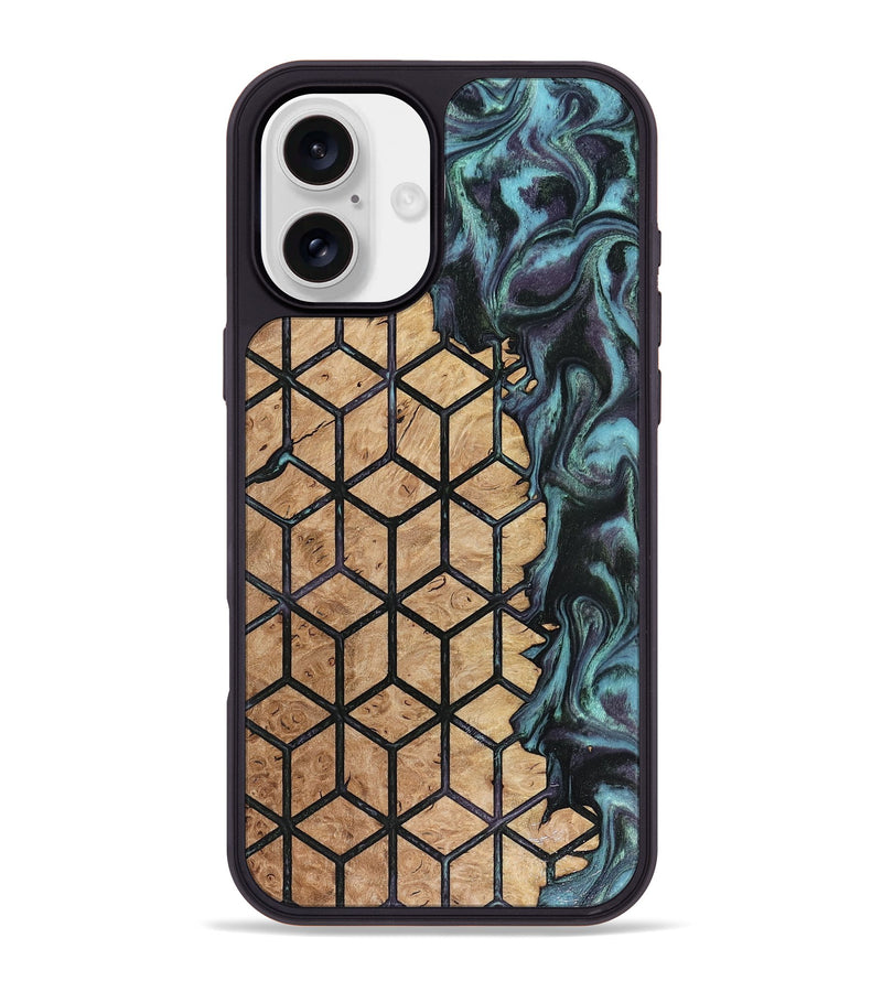 iPhone 16 Plus Wood Phone Case - Eiden (Pattern, 816064)