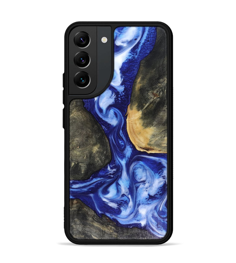 Galaxy S22 Plus Wood Phone Case - Mettie (Blue, 816065)
