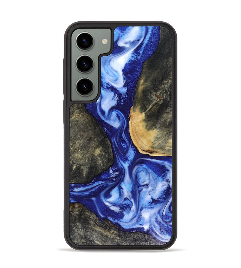Galaxy S23 Plus Wood Phone Case - Mettie (Blue, 816065)