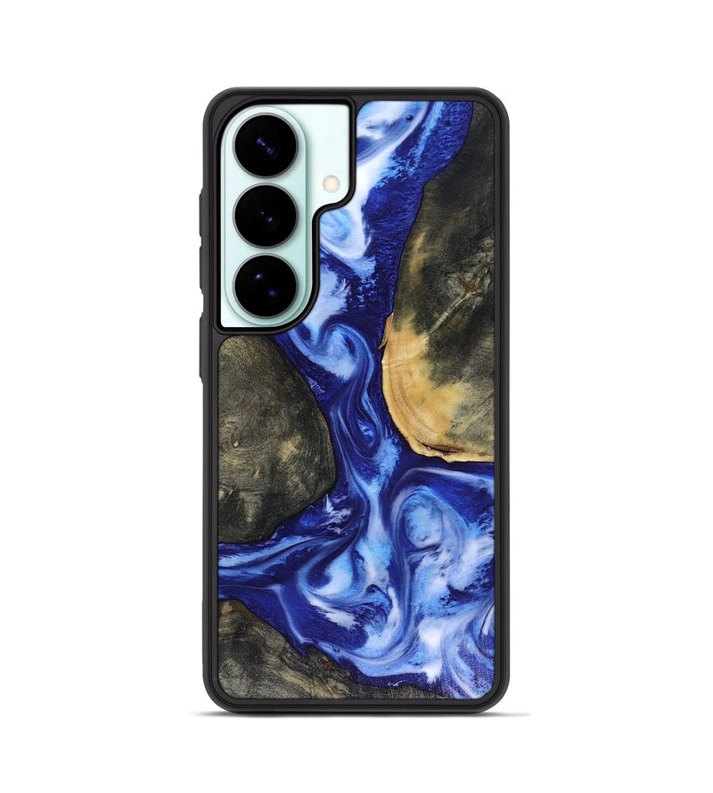 Galaxy S26 Wood Phone Case - Mettie (Blue, 816065)