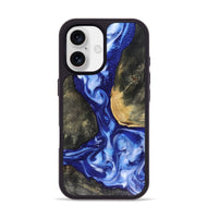 iPhone 17 Wood Phone Case - Mettie (Blue, 816065)