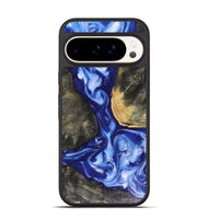 Pixel 9 Wood Phone Case - Mettie (Blue, 816065)