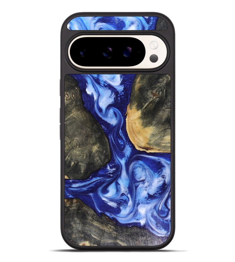 Pixel 9 Pro XL Wood Phone Case - Mettie (Blue, 816065)