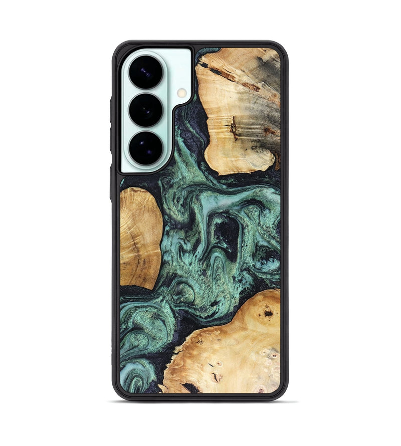 Galaxy S26 Plus Wood Phone Case - Mellisa (Green, 816069)