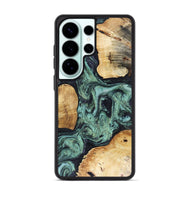 Galaxy S26 Ultra Wood Phone Case - Mellisa (Green, 816069)