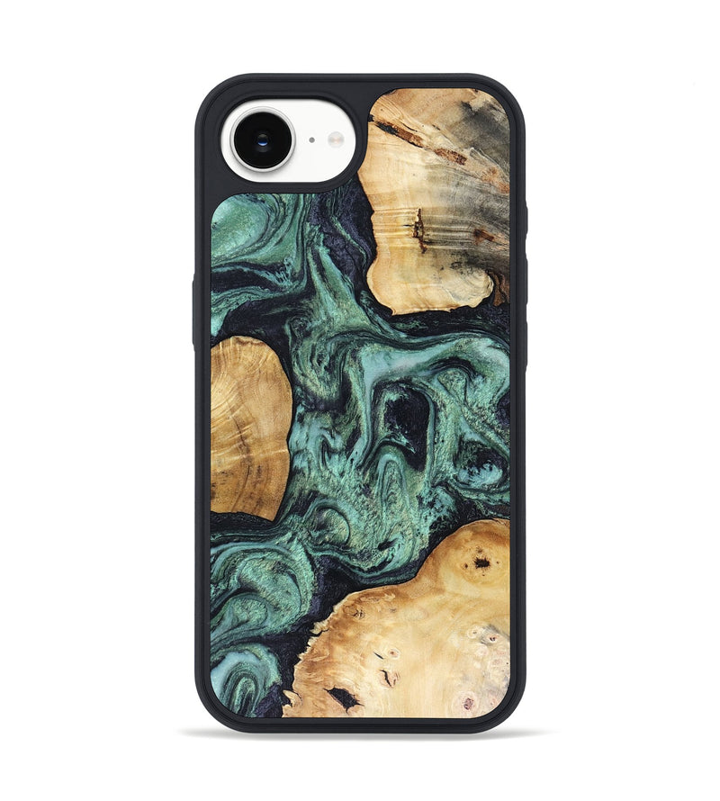iPhone 17e Wood Phone Case - Mellisa (Green, 816069)