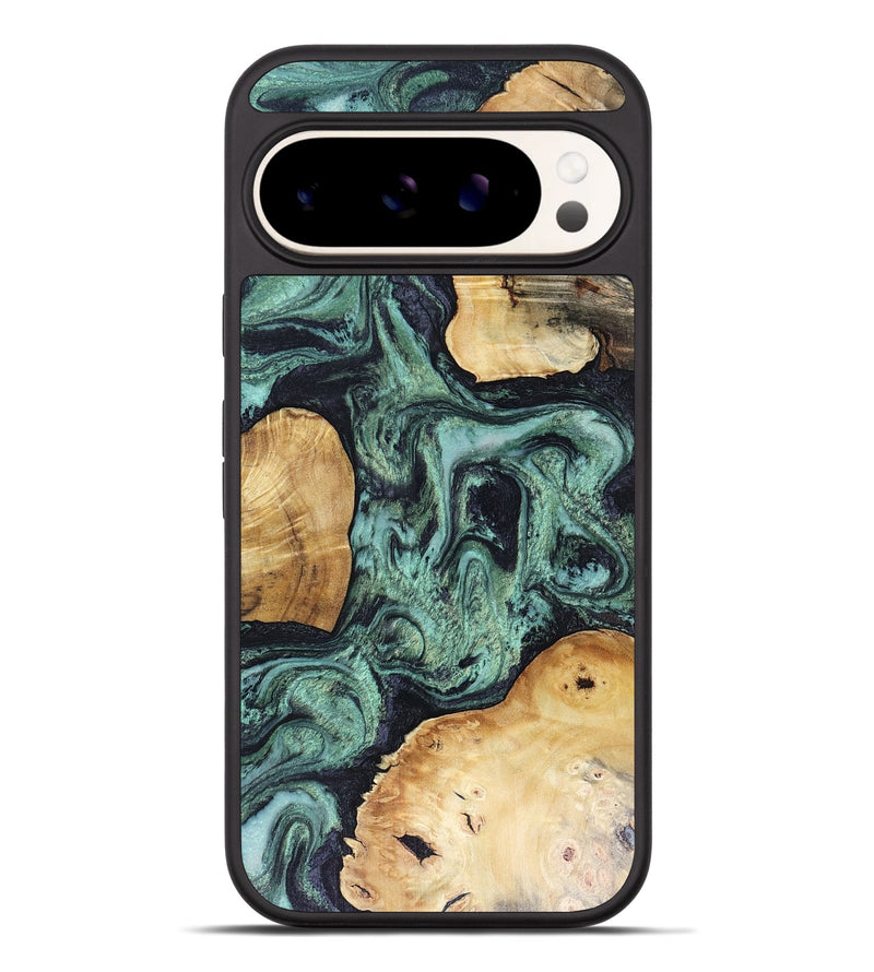 Pixel 9 Pro XL Wood Phone Case - Mellisa (Green, 816069)