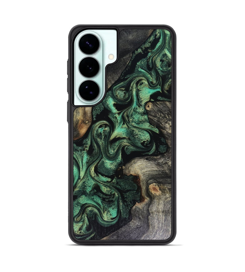 Galaxy S26 Plus Wood Phone Case - Abraham (Green, 816070)