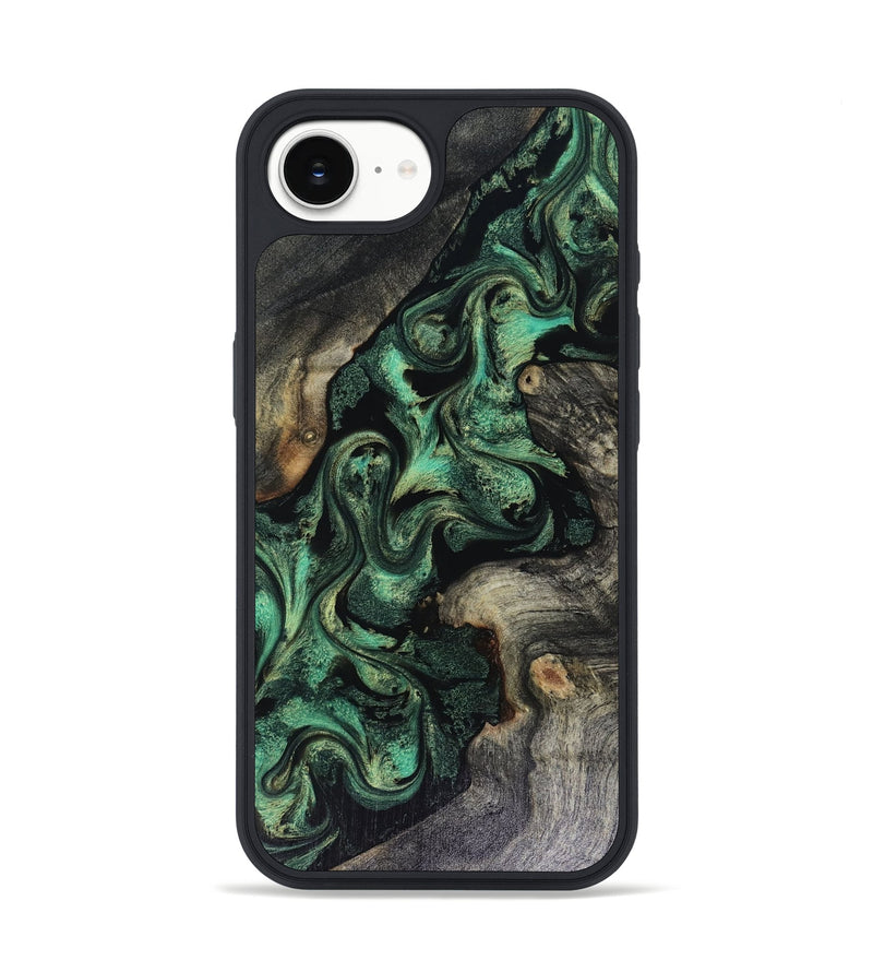 iPhone 17e Wood Phone Case - Abraham (Green, 816070)