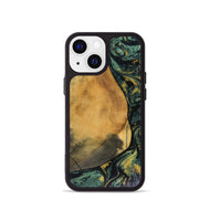 iPhone 13 mini Wood Phone Case - Karsyn (Green, 816071)