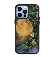 iPhone 14 Pro Max Wood Phone Case - Karsyn (Green, 816071)