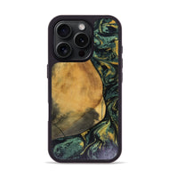 iPhone 16 Pro Wood Phone Case - Karsyn (Green, 816071)