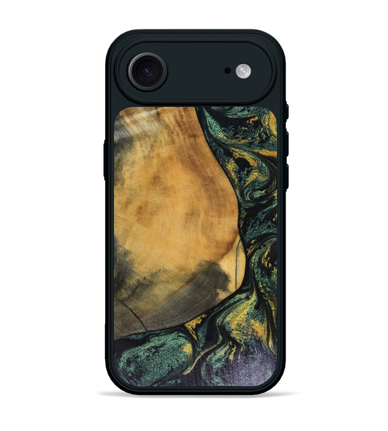 iPhone 17 Air Wood Phone Case - Karsyn (Green, 816071)