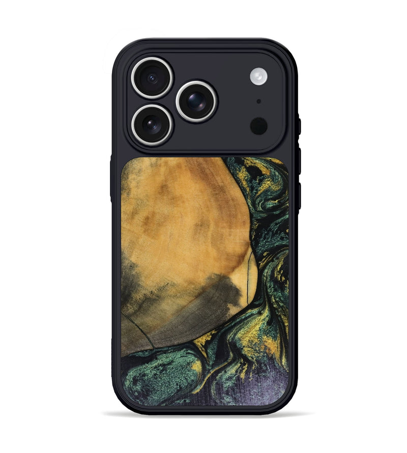 iPhone 17 Pro Wood Phone Case - Karsyn (Green, 816071)