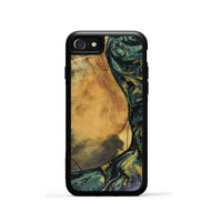 iPhone SE Wood Phone Case - Karsyn (Green, 816071)