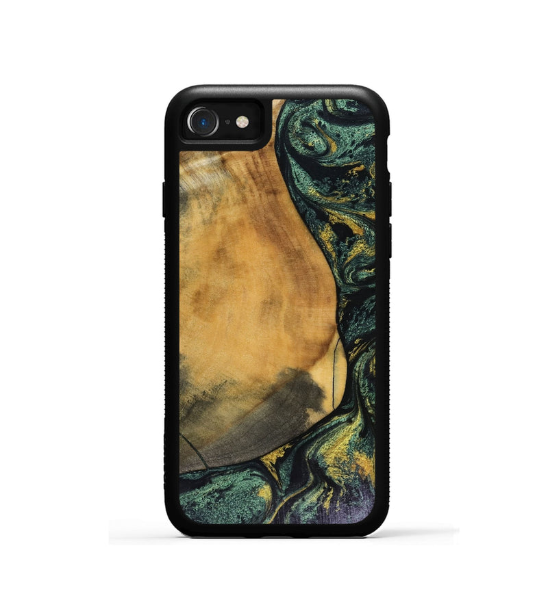 iPhone SE Wood Phone Case - Karsyn (Green, 816071)