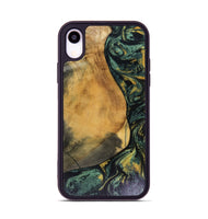 iPhone Xr Wood Phone Case - Karsyn (Green, 816071)