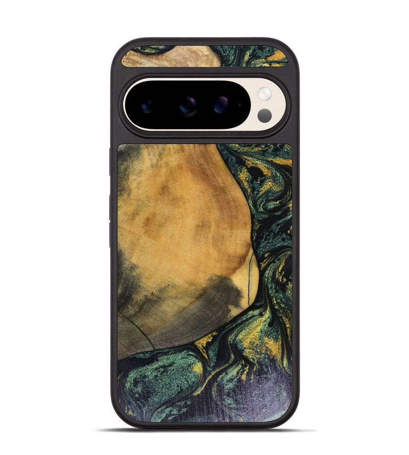 Pixel 10 Wood Phone Case - Karsyn (Green, 816071)