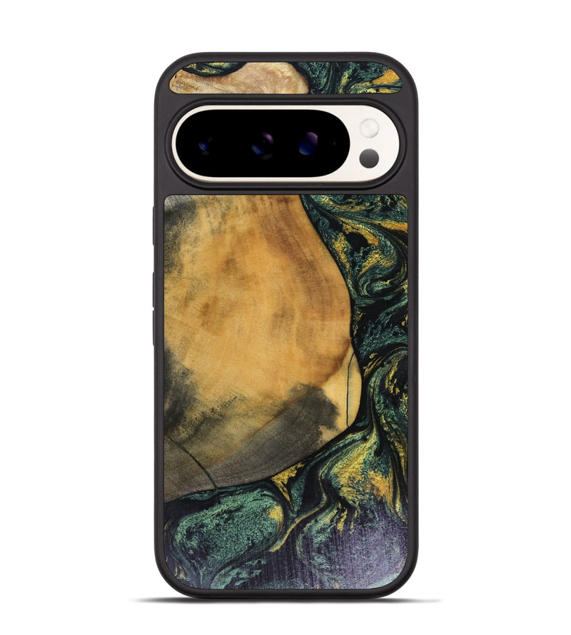 Pixel 9 Wood Phone Case - Karsyn (Green, 816071)