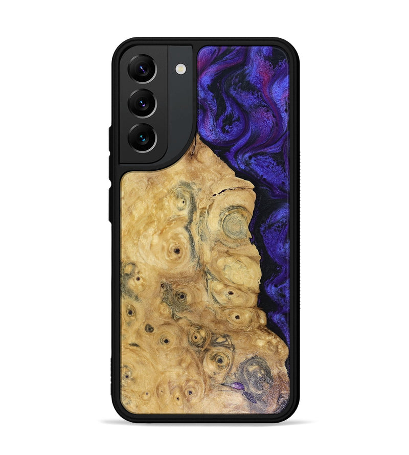 Galaxy S22 Plus Wood Phone Case - Adriane (Purple, 816080)
