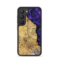 Galaxy S23 Wood Phone Case - Adriane (Purple, 816080)
