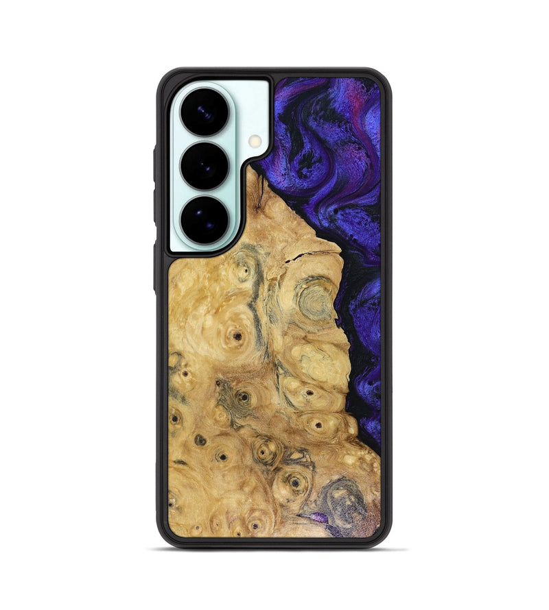 Galaxy S26 Wood Phone Case - Adriane (Purple, 816080)