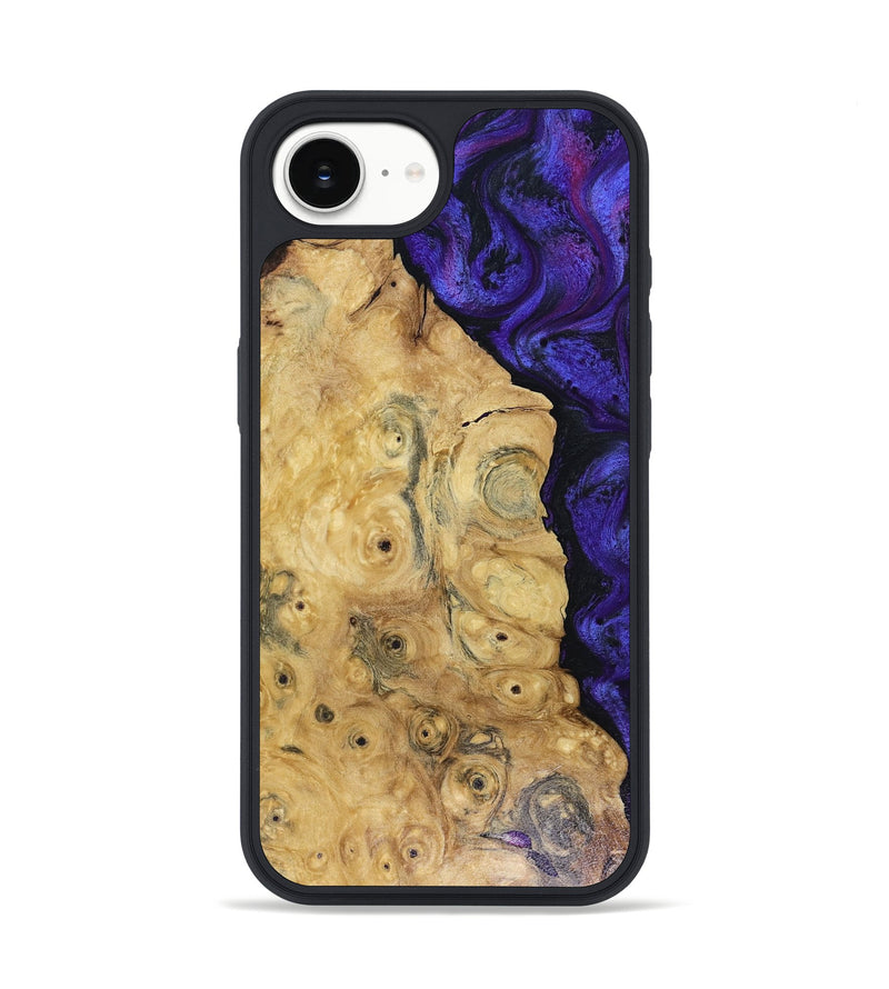 iPhone 17e Wood Phone Case - Adriane (Purple, 816080)
