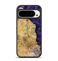 Pixel 9 Wood Phone Case - Adriane (Purple, 816080)