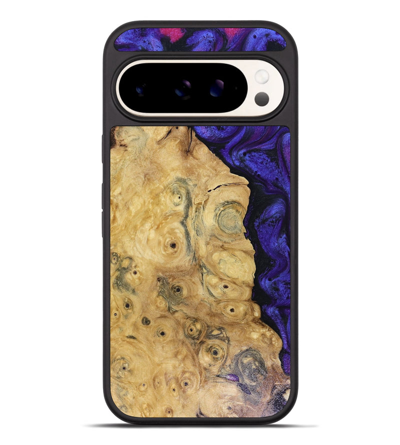 Pixel 9 Pro XL Wood Phone Case - Adriane (Purple, 816080)
