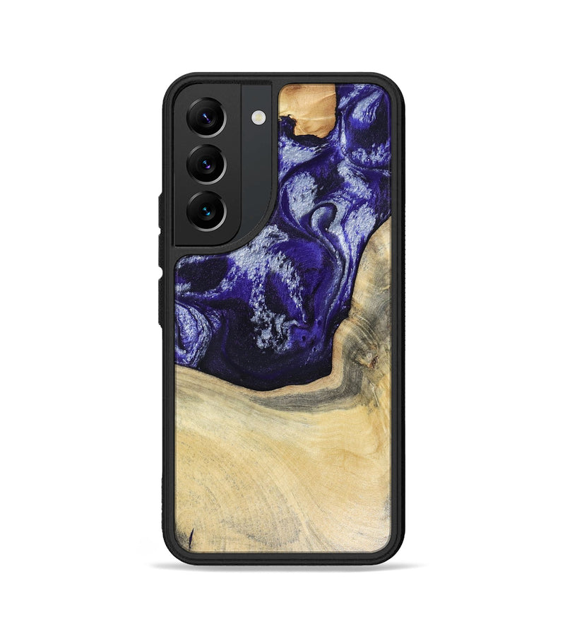 Galaxy S22 Wood Phone Case - Romina (Purple, 816081)