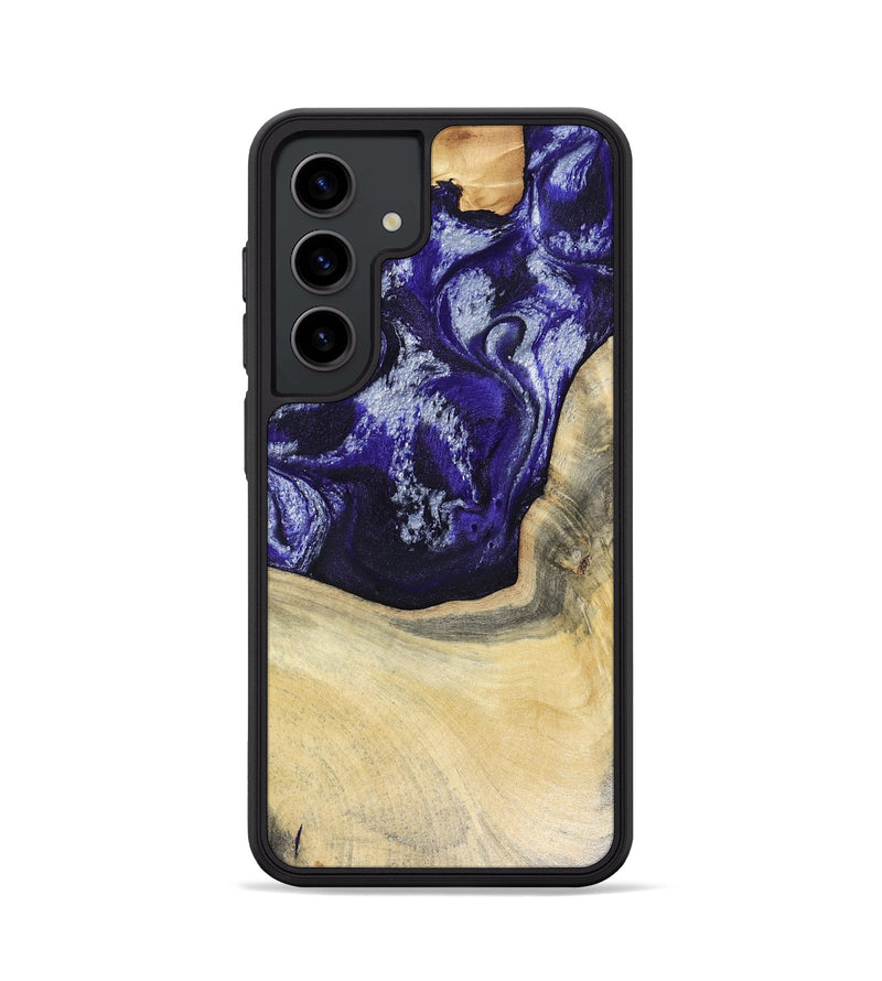 Galaxy S24 Wood Phone Case - Romina (Purple, 816081)