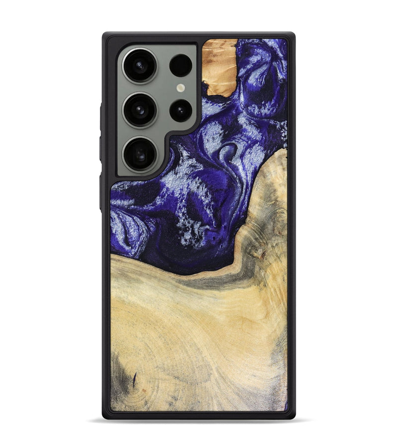 Galaxy S24 Ultra Wood Phone Case - Romina (Purple, 816081)