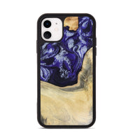 iPhone 11 Wood Phone Case - Romina (Purple, 816081)