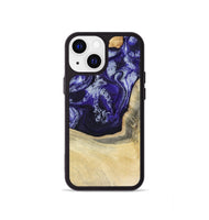 iPhone 13 mini Wood Phone Case - Romina (Purple, 816081)