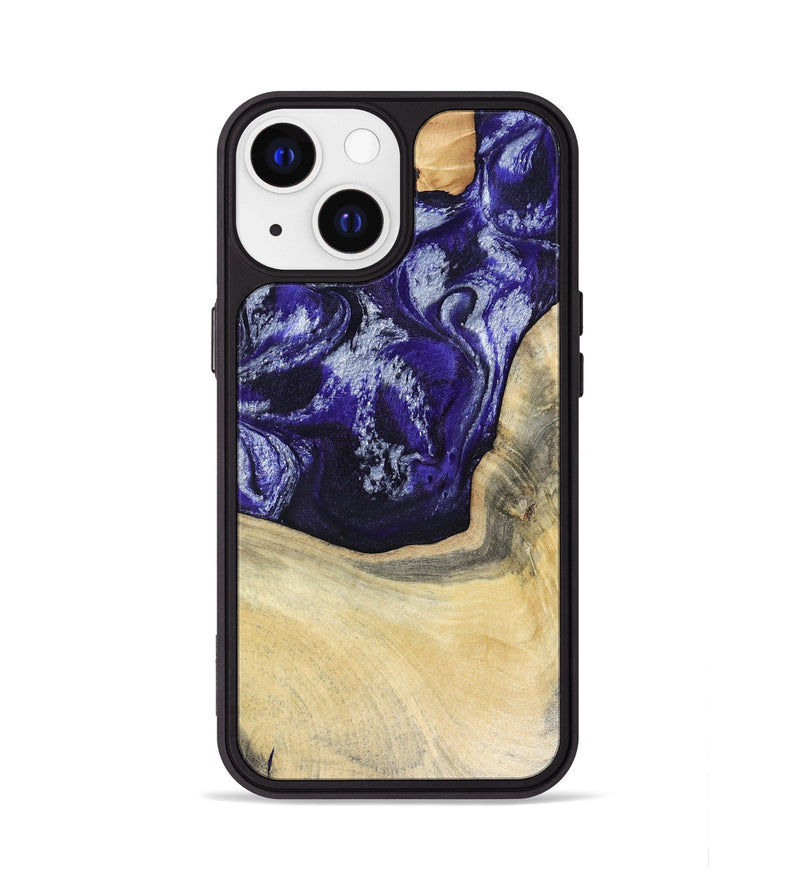 iPhone 13 Wood Phone Case - Romina (Purple, 816081)