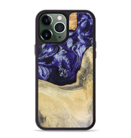 iPhone 13 Pro Max Wood Phone Case - Romina (Purple, 816081)