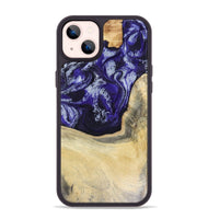 iPhone 14 Plus Wood Phone Case - Romina (Purple, 816081)