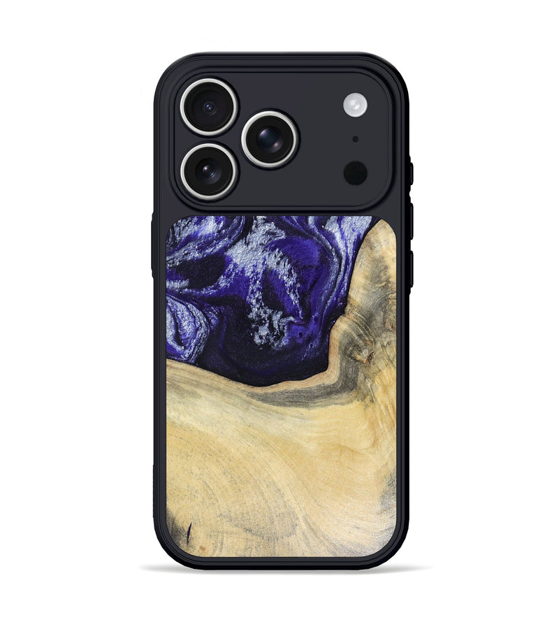 iPhone 17 Pro Wood Phone Case - Romina (Purple, 816081)